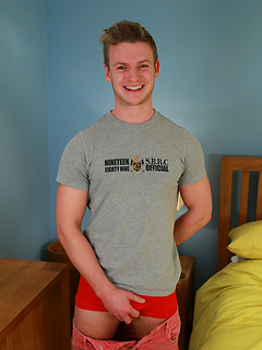 Muscular Young Straight Hunk Harry Shows off his Body by English Lads by English Lads image #5