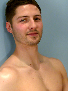 Straight Young Footballer John Shows Off His Muscles & Hard Uncut Cock and Cums Twice! by English Lads by English Lads image #5