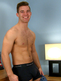 Hairy & Straight Young Man Travis