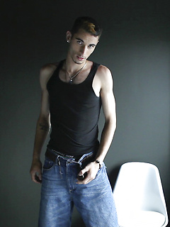 Skinny Willam strokes dick by Squirtz by Squirtz image #13