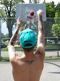 Three Pointer: Simon Archer Takes a Long Shot by Video Boys by Video Boys image #2