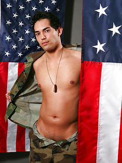 Latino hottie Stewart posing naked by Playgirl by Playgirl image #4