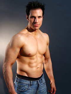 Hot muscled brunette Julian by Playgirl by Playgirl image #1