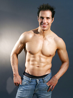 Hot muscled brunette Julian by Playgirl by Playgirl image #2