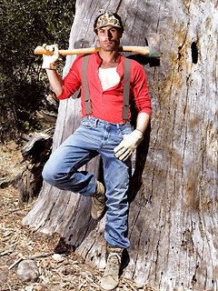 Hot lumberjack Antony Michael by Playgirl by Playgirl image #9