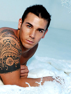 Brett shows his perfect body by Playgirl by Playgirl image #1