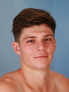 Young Straight Footballer John Shows off his Lean Body & Chunky Uncut Cock! by English Lads by English Lads image #12