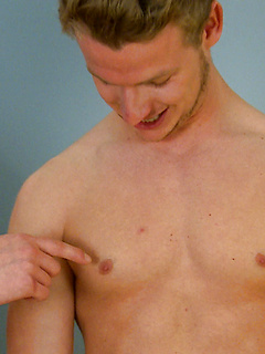 Two Straight Blond Hunks with Beautifully Hard Uncut Erections! by English Lads by English Lads image #1