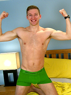Two Straight Blond Hunks with Beautifully Hard Uncut Erections! by English Lads by English Lads image #5