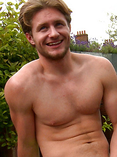 Handsome Straight Lad Aaron Strips on the Roof and gets Covered in Cum! by English Lads by English Lads image #7