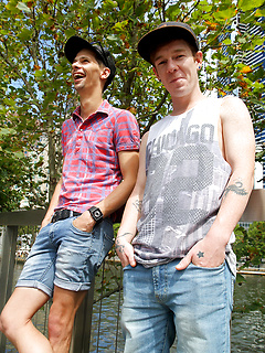 Aussie Boy Cody James' first action scene with Ryan by Bentley Race by Bentley Race image #1