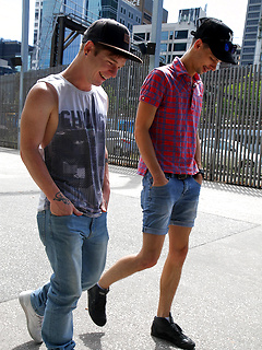 Aussie Boy Cody James' first action scene with Ryan by Bentley Race by Bentley Race image #2