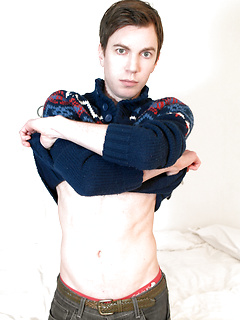Bjorn jerking off uncut dick by World of Men by World of Men image #1