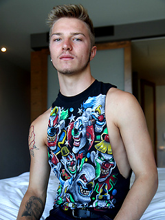 Aussie boy Sarpa Van Rider's first porn shoot by Bentley Race by Bentley Race image #1