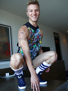 Aussie boy Sarpa Van Rider's first porn shoot by Bentley Race by Bentley Race image #5