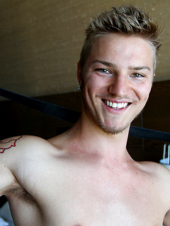Aussie boy Sarpa Van Rider's first porn shoot by Bentley Race by Bentley Race image #14
