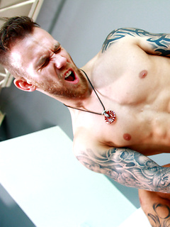 Tattooed Muscle Top. Damien Michaels & Jay Fine. by Damn! That by Damn! That image #17