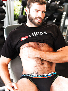 Xavier Jacobs Pounds Cam Christou Bareback by Lucas Entetainment by Lucas Entetainment image #13