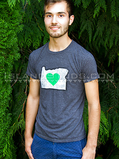 Furry Twink Damon - 9" Uncut College Freshman Shoots a Big Load onto his Face and Licks his Sticky Fingers! by Island Studs by Island Studs image #1