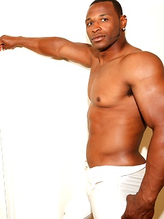 Akira Jyn shows his muscled cock by Next Door Ebony by Next Door Ebony image #9