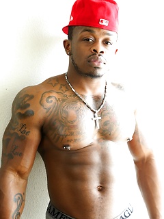Mustang strokes his big black muscled dick by Next Door Ebony by Next Door Ebony image #2