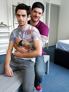 French twink Perry gets a rough ride from Aussie Skippy Baxter by Bentley Race by Bentley Race image #3