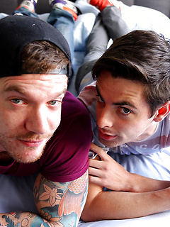 French twink Perry gets a rough ride from Aussie Skippy Baxter by Bentley Race by Bentley Race image #12