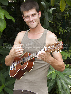 Killer Cock Kurt: Massive 9" Twink Pees, Plays Ukulele Naked and Explodes in Solid Streams of Hawaiian Milk! by Island Studs by Island Studs image #1