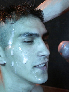 Bound boy released by his old master for a facial by Bound Area by Bound Area image #13