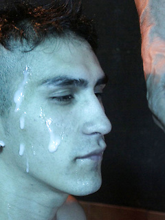 Bound boy released by his old master for a facial by Bound Area by Bound Area image #15