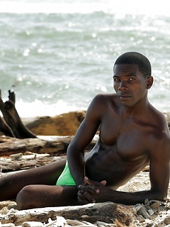 Outdoors: Beach-Time Fun For Mike James As He Sucks &amp; Fucks Devon LeBron&rsquo;s Mammoth Black Dick! by Staxus by Staxus image #1