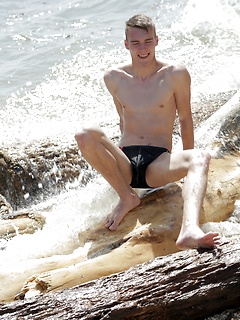 Outdoors: Beach-Time Fun For Mike James As He Sucks &amp; Fucks Devon LeBron&rsquo;s Mammoth Black Dick! by Staxus by Staxus image #8
