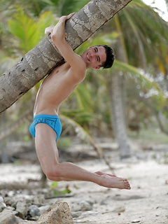 Outdoors: Life&rsquo;s A Beach For Horny Johny Cruz, As He Gets A Monster Black Dick Imbedded In His Ass! by Staxus by Staxus image #9