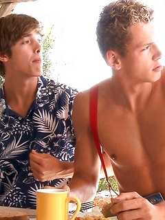 LAST SUMMER IN GREECE 10: With Bastian Dufy Jerome Exupery and Helmut Huxcley by BelAmi Online by BelAmi Online image #1