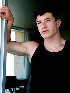 Tall STUD Brett Lucci Jerks His COCK by Gayhoopla by Gayhoopla image #1