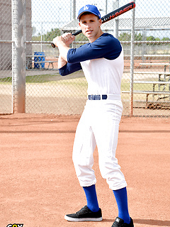 Baseball JOCK Cody Frost Solo CUM Feature by Gayhoopla by Gayhoopla image #1