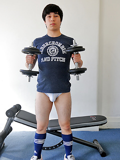 Jacking off my cute mate Ryan Kai by Bentley Race by Bentley Race image #3