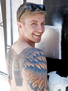 Get naked on the roof with my hot mate Luc Dean by Bentley Race by Bentley Race image #9