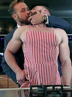 THE NAKED CHEF. Starring FRANK VALENCIA & DIEGO REYES by Men at Play by Men at Play image #2