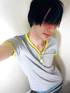 Hot emo OIllie Sparks jerks his cock by HomoEmo by HomoEmo image #1