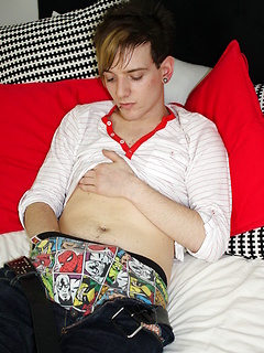 Lucas James Plays with his cock by HomoEmo by HomoEmo image #5