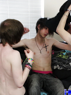 Emo Threesome Groupsex 7 by HomoEmo by HomoEmo image #1
