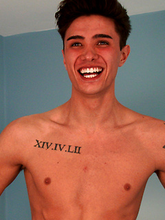 Straight Athletic Casias Reveals His Lean Ripped Body, Massive Uncut Cock and Cums! by English Lads by English Lads image #2
