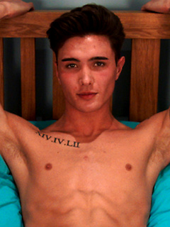 Straight Athletic Casias Reveals His Lean Ripped Body, Massive Uncut Cock and Cums! by English Lads by English Lads image #7