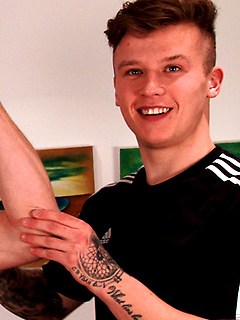 Straight Lad Ellis gets his First Man Blow Job & Sucks his 1st Cock! by English Lads by English Lads image #2