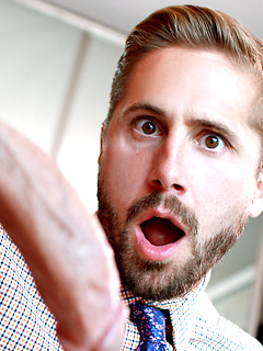 Sexy Step Dad takes graduation photos of his step son before sucking his big cock and sliding it in his daddy ass. by Man Royale by Man Royale image #10