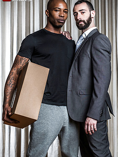 Stephen Harte Rides Black Pearl's Big Black Dick by Lucas Entetainment by Lucas Entetainment image #1